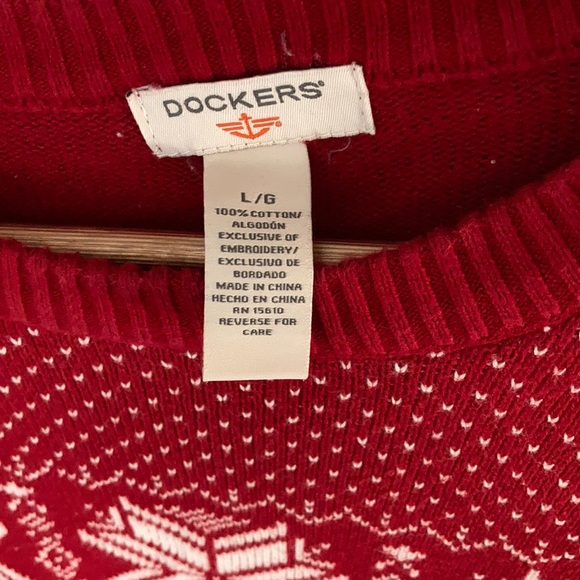 Dockers Holiday Sweater - Picture 2 of 2